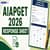 AIAPGET 2026 Response Sheet: Check Recorded Responses & Answer Key